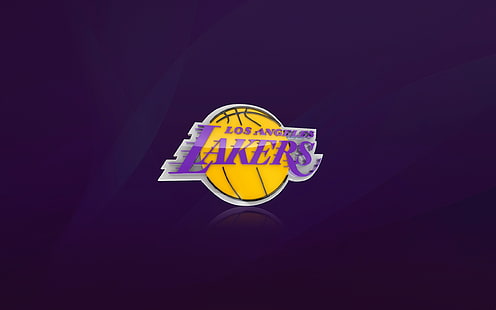 شعار لوس أنجلوس ليكرز ، كرة السلة ، الخلفية ، الشعار ، بنفسجي ، الدوري الاميركي للمحترفين ، لوس أنجلوس ، لوس أنجلوس ليكرز، خلفية HD HD wallpaper