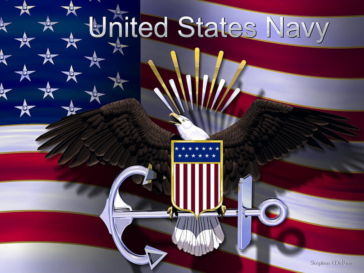 logo, askeri logo, amerika birleşik devletleri donanması, HD masaüstü duvar kağıdı