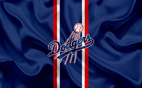  Baseball, Los Angeles Dodgers, Logo, MLB, HD wallpaper HD wallpaper