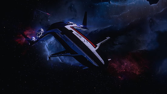 Mass Effect: Андромеда, Mass Effect, видеоигры, Tempest, HD обои HD wallpaper