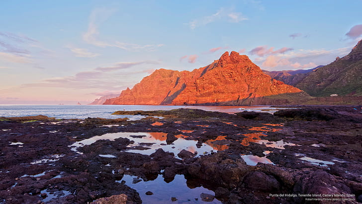 Punta del Hidalgo, Tenerife Adası, Kanarya Adaları, İspanya, Adalar, HD masaüstü duvar kağıdı