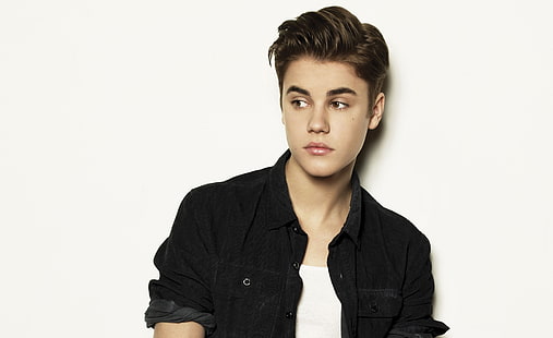 Justin Bieber - Boyfriend - Hairstyle HD Wallpaper, Justin Bieber, Music, Others, 2012, Hairstyle, song, justin bieber, Sfondo HD HD wallpaper