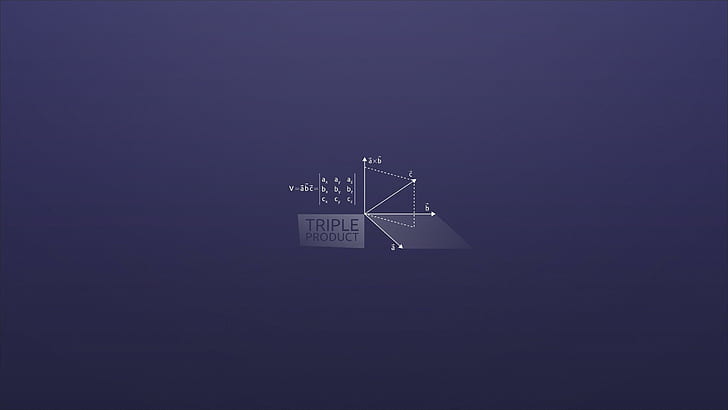 Produto triplo, logotipo do produto triplo, tipografia, 2560x1440, matemática, produto triplo, HD papel de parede
