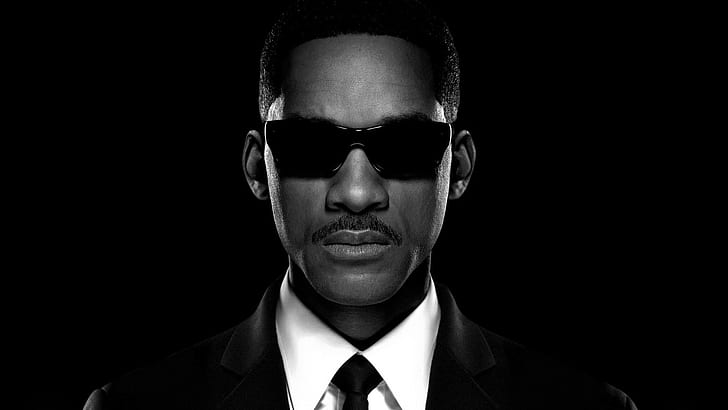 Will Smith, acteur, cool, lunettes, monochrome, will smith, acteur, cool, lunettes, monochrome, Fond d'écran HD