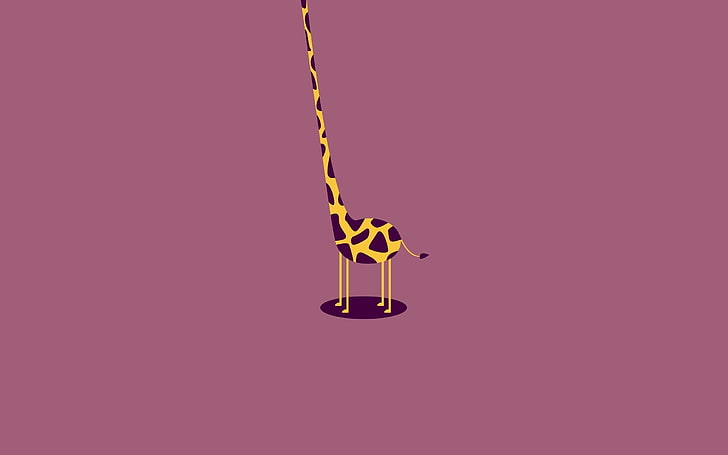 Giraffe, Neck, Torso, Headless, HD wallpaper