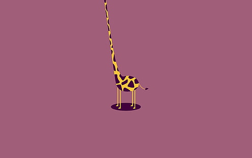 Giraffe, Hals, Torso, kopflos, HD-Hintergrundbild HD wallpaper