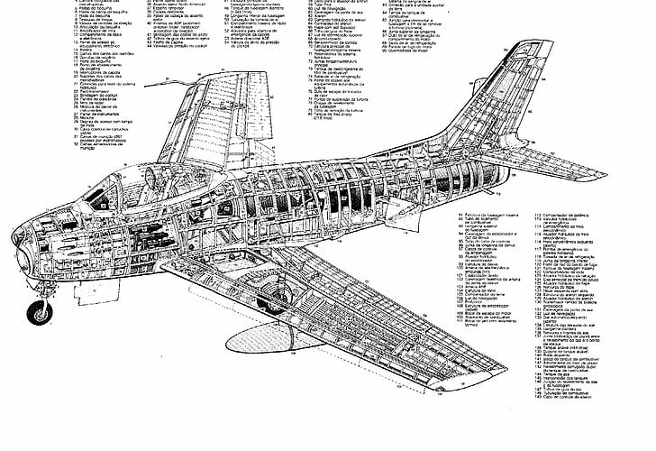 1949, aviones, estadounidense, f 86, caza, aviones, militares, norte, sable, fuerza aérea estadounidense, Fondo de pantalla HD