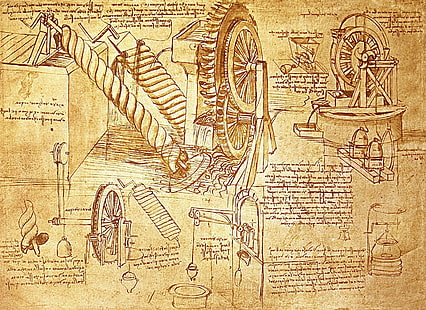 Leonardo Da Vinci, Fondo de pantalla HD HD wallpaper