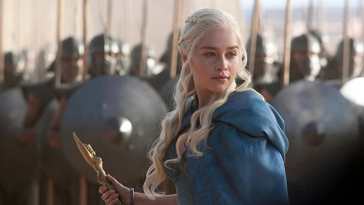 Adegan film Daenerys Targaryen, Daenerys Targaryen, Mother Of Dragons, Game of Thrones, Wallpaper HD