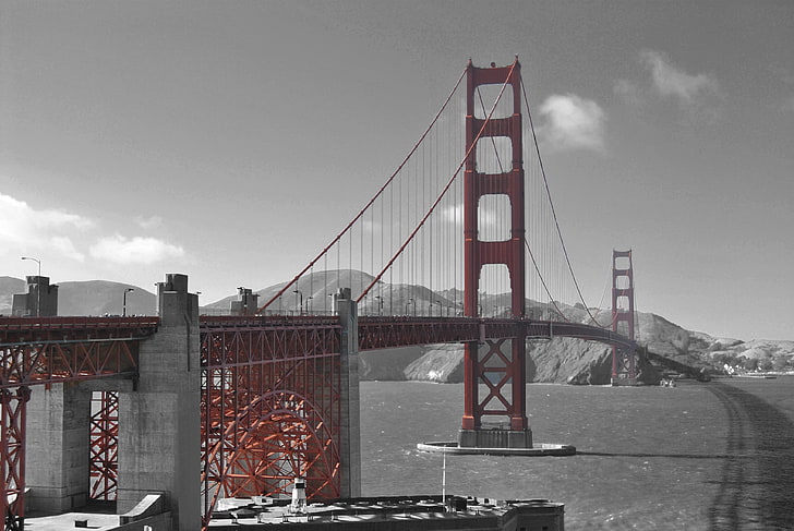 San Francisco, Golden Gate Bridge, California, HD wallpaper