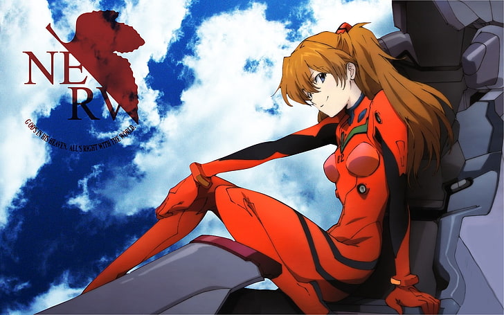 Neon Genesis Evangelion, Asuka Langley Soryu, Anime, HD-Hintergrundbild