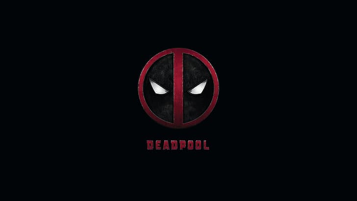 Ryan Reynolds, logo, Le film, Deadpool, Marvel, Wade Wilson, Film, 2016, Fond d'écran HD