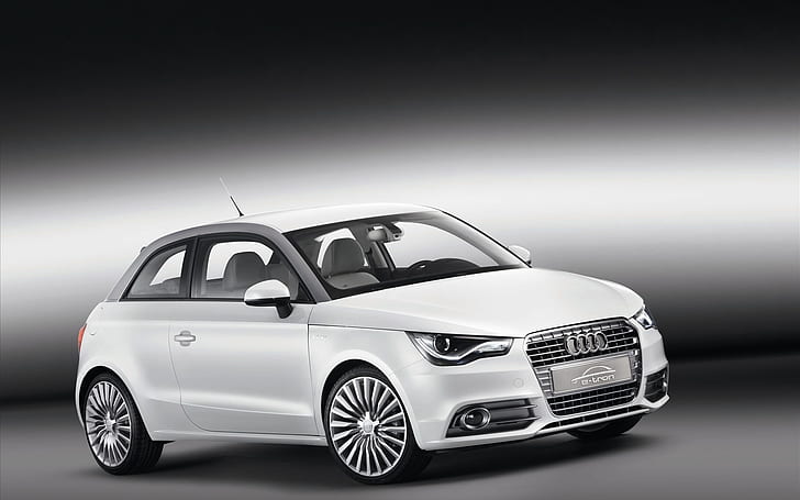 Audi A1 e tron ​​concept 2010, audi, 2010, conceito, tron, carros, HD papel de parede