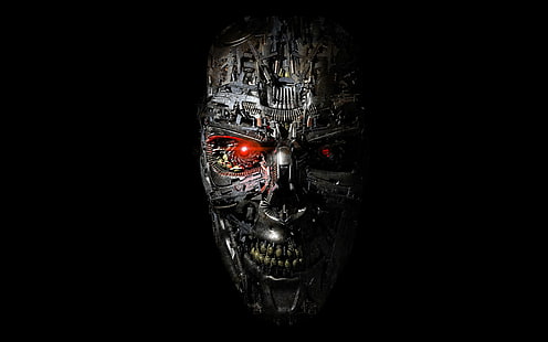 Terminator, Genesis, Robot, Face, HD tapet HD wallpaper