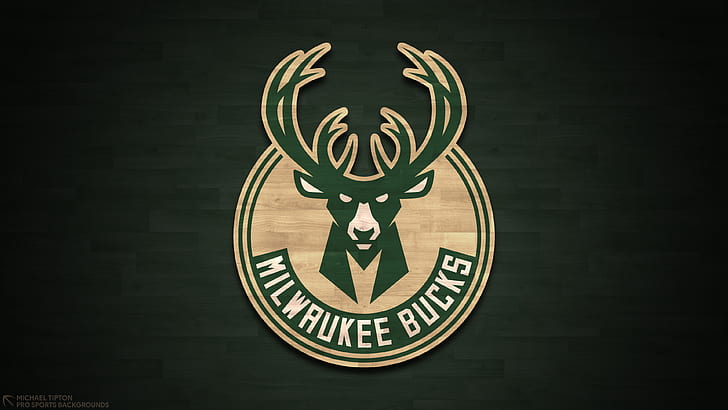 Koszykówka, Milwaukee Bucks, Logo, NBA, Tapety HD