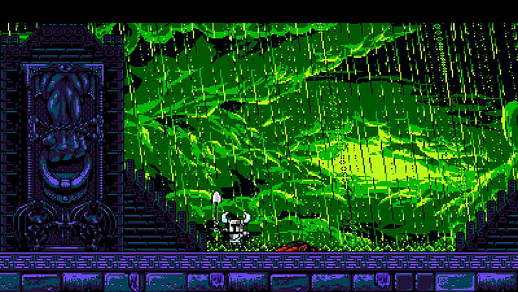 Schaufel Ritter Videospiele Pixel Art Retro-Spiele 8 Bit 16 Bit, HD-Hintergrundbild