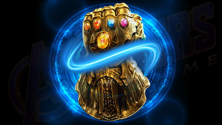 Gauntlet Infinity, Avengers Endgame, Marvel Cinematic Universe, Wallpaper HD