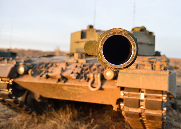 the barrel, tank, combat, Leopard-C2, HD wallpaper
