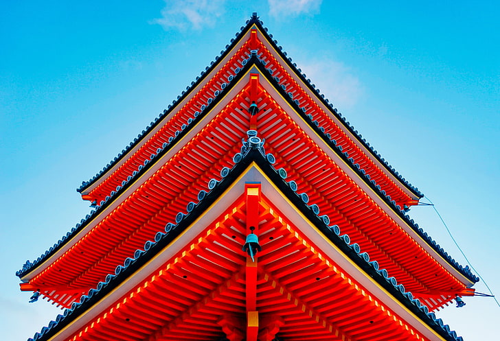 Japan, Lisheng Chang, Asian architecture, HD wallpaper