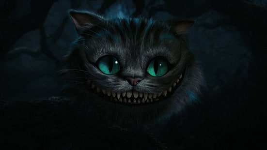films alice au pays des merveilles chat cheshire cat, Fond d'écran HD HD wallpaper
