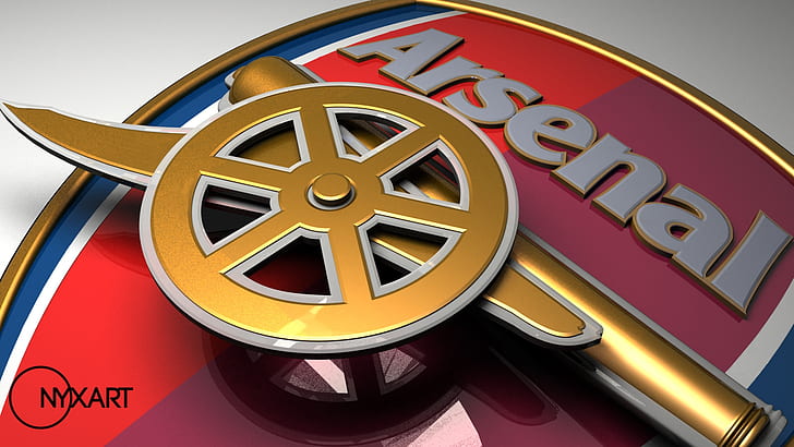 Fútbol, ​​Arsenal F.C., logotipo, Fondo de pantalla HD