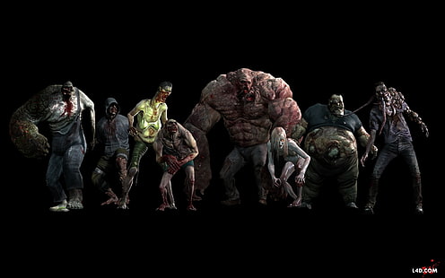 Left 4 Dead Charaktere, Left 4 Dead, Left 4 Dead 2, Left For Dead 2, HD-Hintergrundbild HD wallpaper