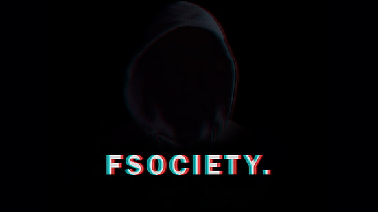 FSociety.metin ekran görüntüsü, Bay Robot, fsociety, HD masaüstü duvar kağıdı HD wallpaper