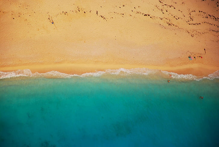berselancar, pantai, pasir, musim panas, laut, pantai, pantai, garis pantai, Wallpaper HD