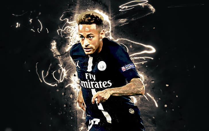 Football, Neymar, Paris Saint-Germain F.C., Fond d'écran HD