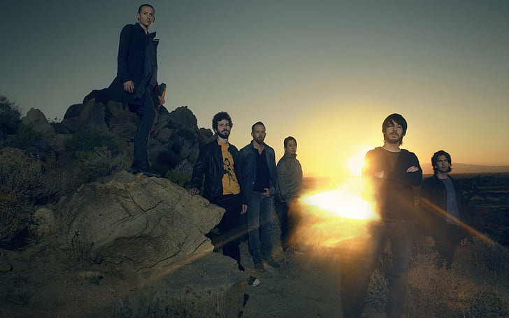 Sunset with Linkin Park, HD wallpaper