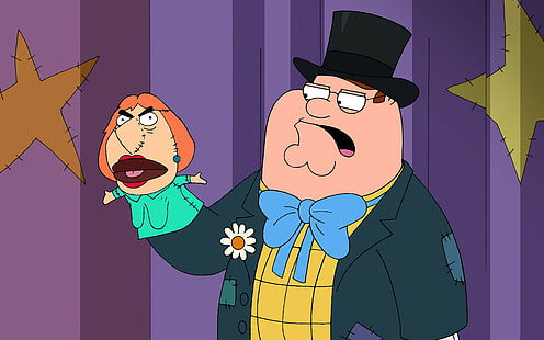 Family Guy, Peter Griffin, Lois Griffin, Family Guy, Peter Griffin, Lois Griffin, Fond d'écran HD HD wallpaper