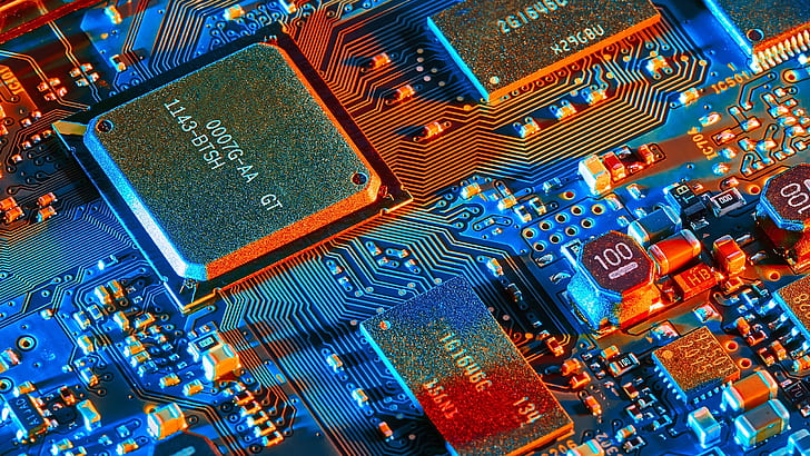 placas de circuito, circuitos integrados, tecnologia, chips, HD papel de parede