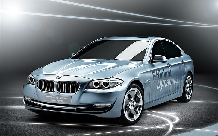2010 BMW Series 5 Active Hybrid Concept, 2010, концепция, хибрид, серия, активен, HD тапет