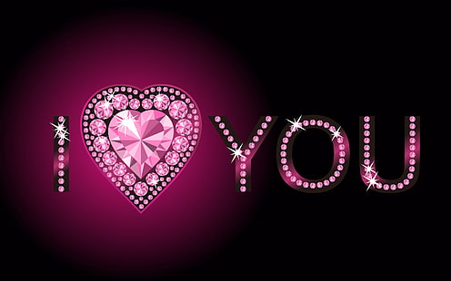 I Love You 4 HD, kocham cię ilustracja, miłość, 4, ja, ty, Tapety HD HD wallpaper