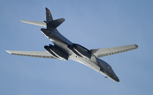 volo, Lancer, bombardiere, B-1, strategico, Rockwell, supersonico, Sfondo HD HD wallpaper