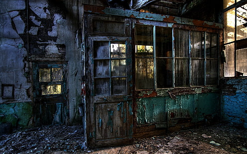 ruina, viejo, suciedad, edificio, abandonado, Fondo de pantalla HD HD wallpaper