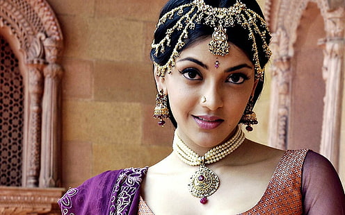 актриса, агарвал, маце, боливуд, индийски, каджал, модел, HD тапет HD wallpaper