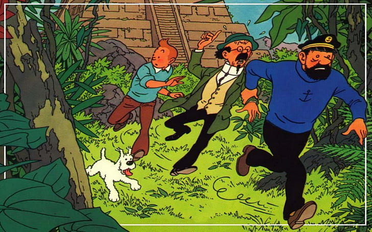 Les aventures de Tintin, Fond d'écran HD