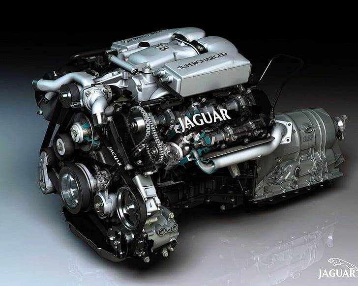 Jaguar Engine HD, araba, motor, jaguar, HD masaüstü duvar kağıdı