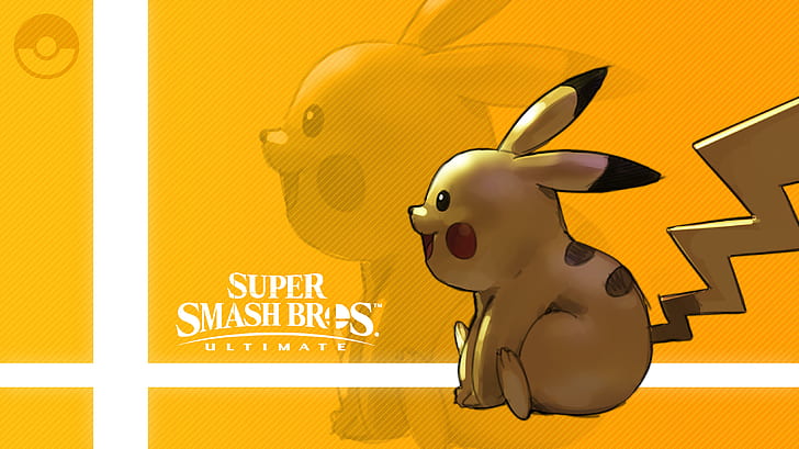 Videogame, Super Smash Bros. Ultimate, Pikachu, HD papel de parede