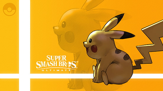 비디오 게임, Super Smash Bros. Ultimate, Pikachu, HD 배경 화면 HD wallpaper