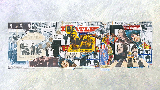 Groupe (musique), The Beatles, George Harrison, John Lennon, Musique, Paul Mccartney, Disque, Ringo Starr, Fond d'écran HD HD wallpaper