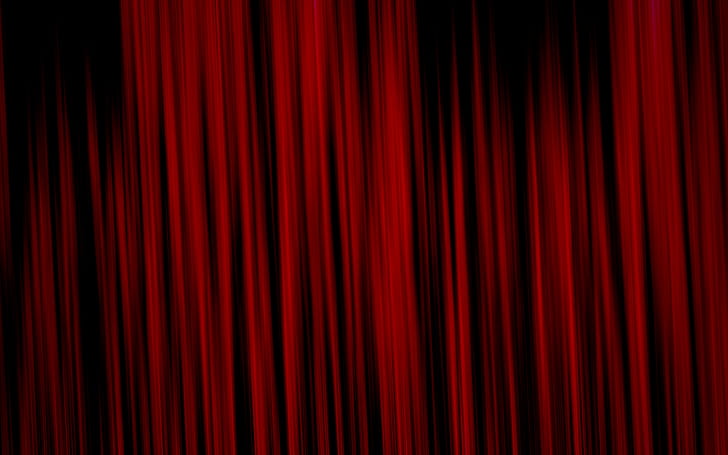 red, abstraction, background, curtains, texture, HD wallpaper