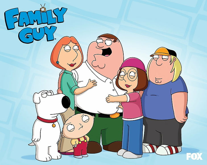 TV Show, Family Guy, Brian Griffin, Chris Griffin, Lois Griffin, Meg Griffin, Peter Griffin, Stewie Griffin, HD tapet