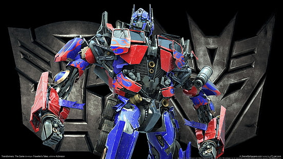 Transformers, Optimus Prime, Transformers: The Game, jeux vidéo, Fond d'écran HD HD wallpaper