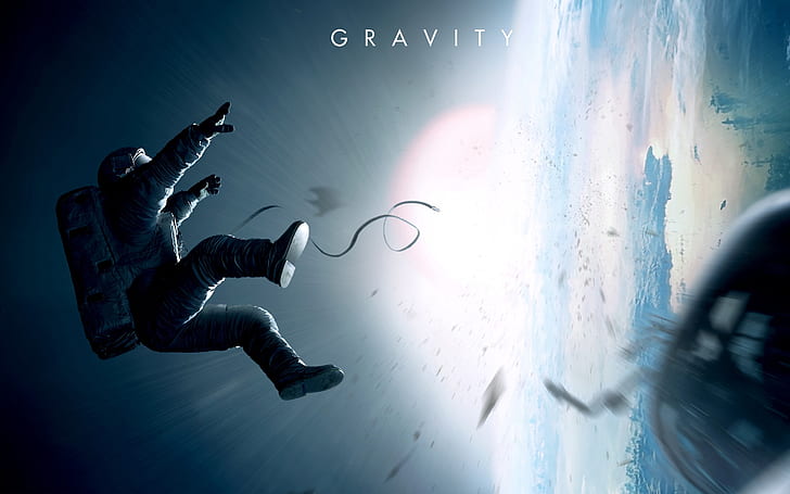 2013 Gravity Movie, фильм, 2013, гравитация, HD обои