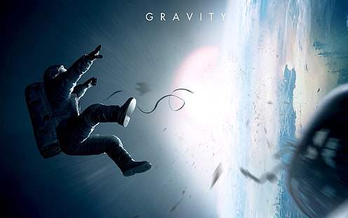 2013 Gravity Movie, película, 2013, gravedad, Fondo de pantalla HD HD wallpaper