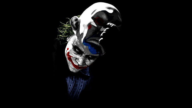 The Joker - The Dark Knight, jokern, filmer, 1920x1080, den mörka riddaren, jokern, HD tapet