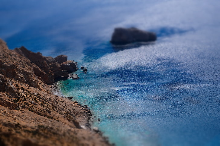 Гърция, вода, природа, HD тапет
