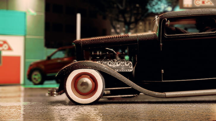 Need for Speed, Ford, Hot Rod, Rat Rod, car, photography, custom, HD wallpaper